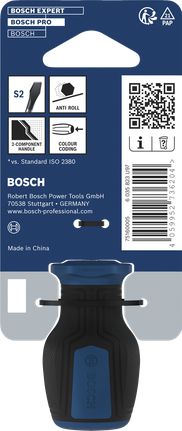 Obeng Bosch PRO Stubby SL 1.0 x 4.5 x 25 mm.